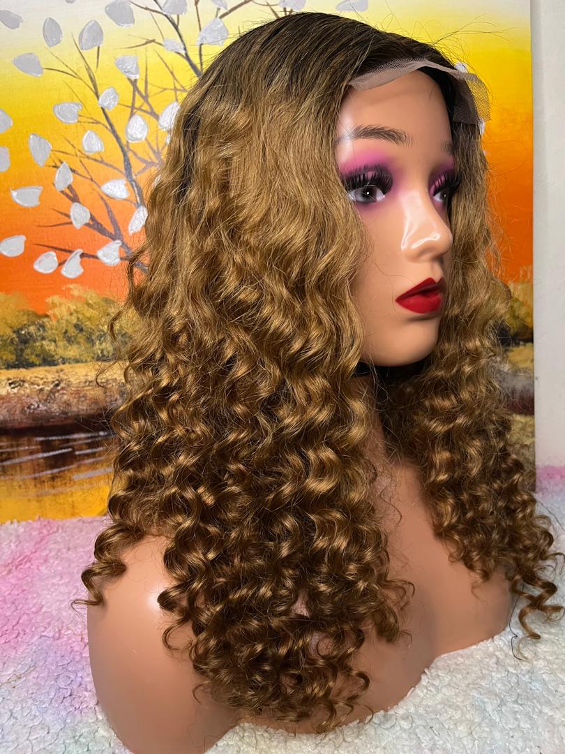 American curls 20”3 tone wig